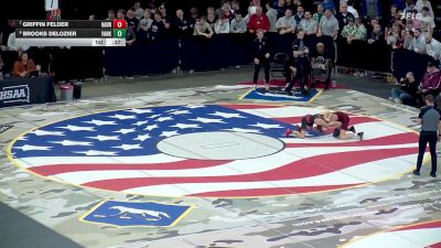 Cons. Round 2 - Griffin Felder, Harrisburg vs Brooks DeLozier, Yankton