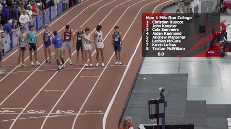 Men's Mile, Finals 3