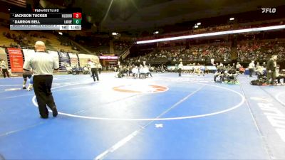 144 Class 3 lbs Quarterfinal - Jackson Tucker, Hillsboro vs Darron Bell, Ladue Horton Watkins