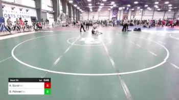 100 lbs Round Of 64 - Kendrick Durst, WV vs Bennet Palmeri, NY