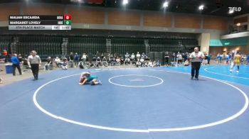 100 lbs 5th Place Match - Margaret Lovely, Barlow vs Maliah Escajeda, North Valley