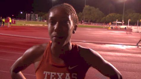 Marielle Hall lays down the gauntlet in the 5K