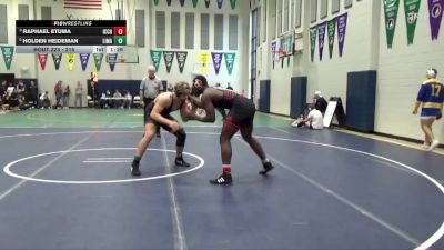 215 lbs Cons. Round 3 - Holden Heideman, Linn-Mar vs Raphael Etuma, Iowa City, City High