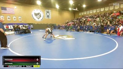 120 lbs Champ. Round 1 - Angel Zeferano Bruno, Reedley vs Jose Contreras, Sanger