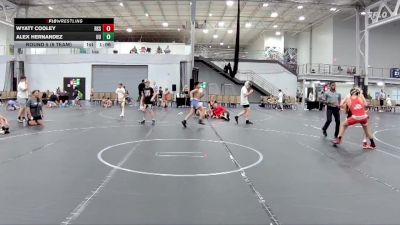 115 lbs Round 5 (6 Team) - Wyatt Cooley, Rattlers Siggy Style vs Alex Hernandez, Upstate Uprising