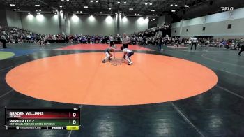 113 lbs Cons. Round 4 - Braden Williams, Seckman vs Parker Lutz, St. Michael The Archangel Catholic