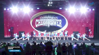 The Stingray Allstars - Snow [2025 L2 Junior Day 2] 2025 Cheer Power Grand Nationals