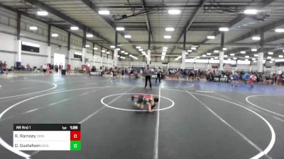 57 lbs Rr Rnd 1 - Rylee Ramsey, Grindhouse WC vs Quade Gustafson, Badlands Elite