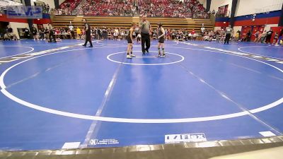 61-64 lbs Round Of 16 - Bennett Dawson, Team Tulsa Wrestling Club vs Kross Greer, Salina Wrestling Club