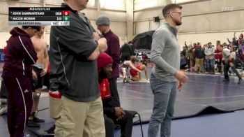 190 lbs Quarterfinal - Jacob Moser, SJCI vs John Sammartano, Chaminade