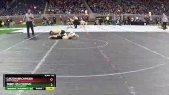 D4-130 lbs Quarterfinal - Tobin Okoniewski, Jackson Lumen Christi vs Dalton Birchmeier, New Lothrop