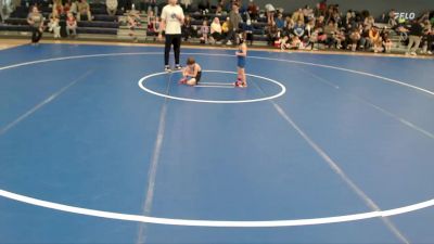 35-42 lbs Cons. Semi - Wacey Wasserburger, Midwest Destroyers vs Kopelan Ehrman, Kearney Matcats