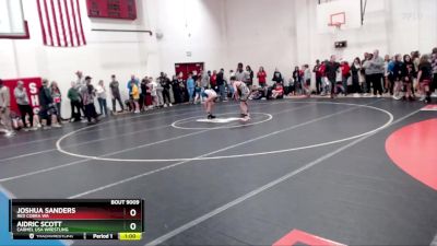 87 lbs Quarterfinal - Aidric Scott, Carmel USA Wrestling vs Joshua Sanders, Red Cobra WA