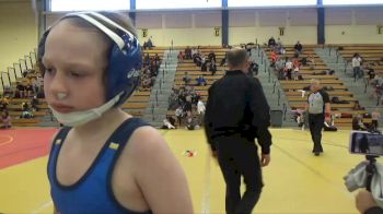 80 lbs Cons. Round 5 - Luca Mariotti, STMA vs Joey Cady, LaCrosse Area Wrestlers (LAW)