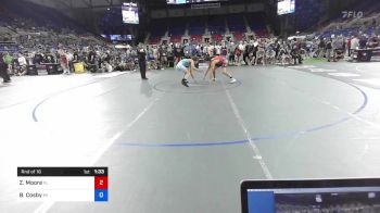 145 lbs Rnd Of 16 - Zeno Moore, Florida vs Blake Cosby, Michigan