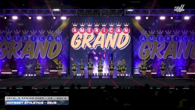 Odyssey Athletics - Zeus [2025 L5 Senior Coed - D2 Day 2] 2025 The American Grand Grand Nationals