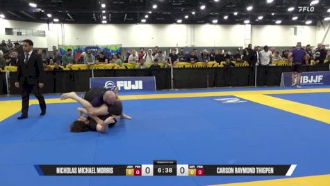 Nicholas Michael Morris vs Carson Raymond Thigpen 2025 World IBJJF Jiu-Jitsu No-Gi Championship