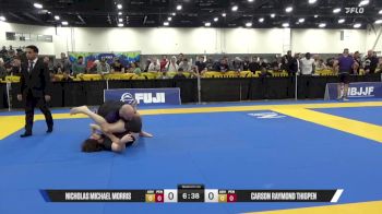 Nicholas Michael Morris vs Carson Raymond Thigpen 2025 World IBJJF Jiu-Jitsu No-Gi Championship