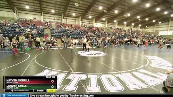 59 lbs Quarterfinal - Landyn Stills, Nevada Elite vs Hayven Morrill, South Sevier