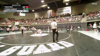 1A 190 lbs Quarterfinal - Corbin Atherley, Tintic vs Noah Dilts, Monticello