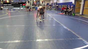 83 lbs Rr Rnd 2 - Sunny James, Mt. Pleasant vs Mia Magagnotti, Punxsutawney