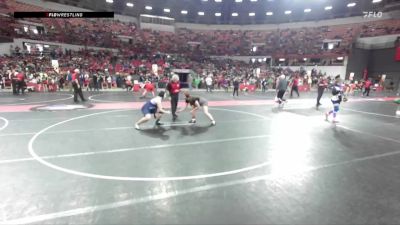 150++ Quarterfinal - Milani Singer, Nicolet Knights Wrestling Club vs Lauren Hensley, Whitehall Wrestling Club