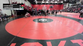 150 lbs Champ. Round 2 - Alvarez Jacob, Elmhusrt (IC CATHOLIC) vs Rylend Slover, TUTTLE (OK)