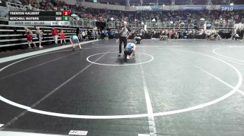 125 lbs Quarterfinal - Owen Wiger, Sartell, MN vs Kanyon Vaughn, East Kansas Eagles