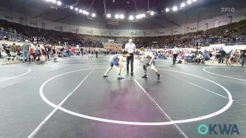 130 lbs Consi Of 16 #2 - Madden Proctor, Broken Bow Youth Wrestling vs Ariel Solis, Newcastle Youth Wrestling