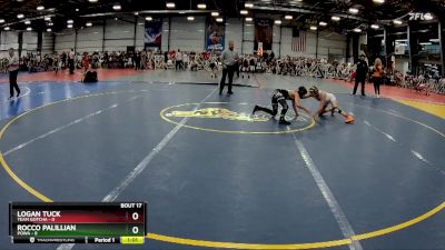 80 lbs Rd# 8- 12:30pm Saturday Final Pool - Rocco Palillian, POWA vs Logan Tuck, Team Gotcha