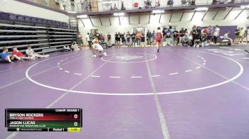 126 lbs Champ. Round 1 - Jason Lucas, Manhattan Wrestling Club vs Bryson Rockers, Paola High School