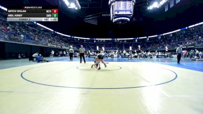 90 lbs Consy 2 - Mitch Nolan, Methacton vs Neil Kirby, Canon-McMillan