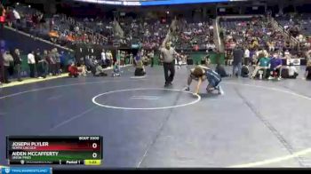 3A 170 lbs Semifinal - Joseph Plyler, North Lincoln vs Aiden Mccafferty, Union Pines