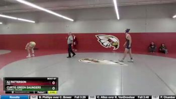 157 lbs Quarterfinal - Aj Patterson, Coe vs Curtis Green Saunders, Cornell College