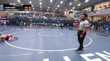 132 lbs Semifinal - Charlie Trujillo, Austin Vandegrift vs Yusuf Uribe, Frisco Centennial