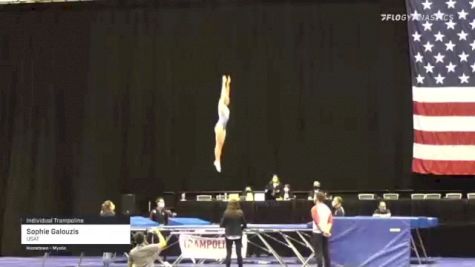 Sophie Galouzis - Individual Trampoline, USAT - 2021 USA Gymnastics Championships
