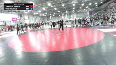 126 lbs 5th Place Match - Grayson Hanson, Mat Demon Wrestling Club vs Finn Williams, Mat Demon Wrestling Club