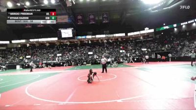 58 lbs Cons. Round 3 - Sergio Freeman, RTLA vs Ethan Kazdin, BOM2
