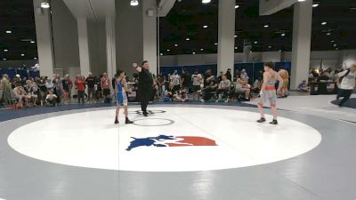 38 kg Cons. Rd Of 32 - Lynkoln Hammond, Midwest Regional Training Center vs Kannon Ceballos, California