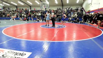 145-155 lbs Rr Rnd 2 - Abigail Jones, Bixby JH Girls vs Tatiana McCloud, Bartlesville Junior High