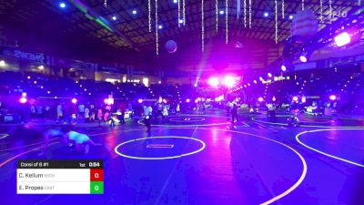 113 lbs Consi Of 8 #1 - Christian Kellum, Wichern Garage Crew vs Evan Propes, Eastside United