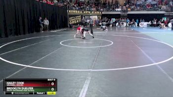 107G Quarterfinal - Brooklyn Duelfer, South Anchorage High School vs Hailey Cook, Wrangell Wolves