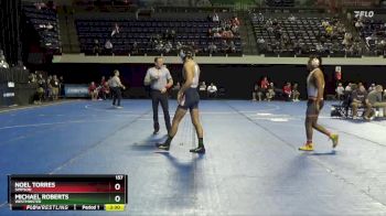 157 lbs Champ. Round 1 - Noel Torres, Simpson vs Michael Roberts, Westminster