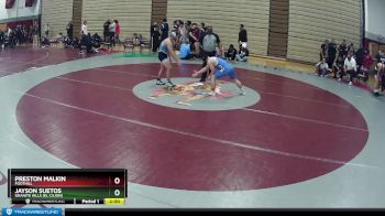 138 lbs Champ. Round 2 - Jayson Suetos, Granite Hills (El Cajon) vs Preston Malkin, Foothill