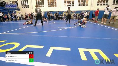 58 lbs Semifinal - Paul Walker, Piedmont vs Tyde Begley, Choctaw Ironman Youth Wrestling