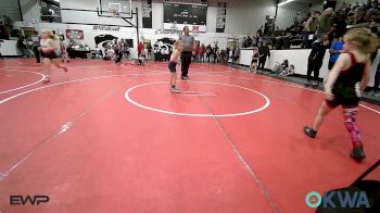 52-55 lbs Rr Rnd 3 - Phoebe Roach, Grove Takedown Club vs Aspen Shelton, Team Tulsa Wrestling Club