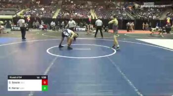 120 lbs Round Of 64 - Derek Sossie, Salem Elite vs Russell Ferrer, Central Catholic