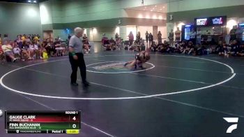 132 lbs Round 1 (6 Team) - Finn Buchanan, FCA Empowered Blue vs Gauge Clark, FC Boom Squad