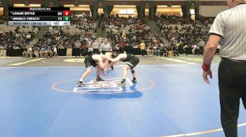 138-2A/1A Cons. Semi - Logan Boyle, Huntingtown vs Angelo Ciriaco, Patuxent