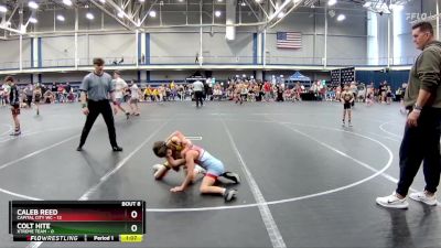 56 lbs Round 3 (6 Team) - Caleb Reed, Capital City WC vs Colt Hite, Xtreme Team